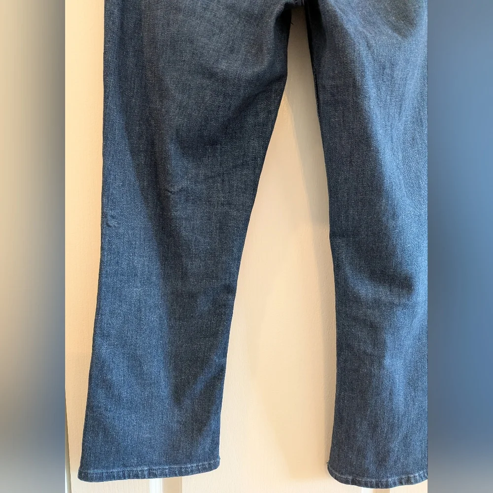 Anthropologie Maeve The Essential Slim High-Rise Straight Blue Jeans Size 28